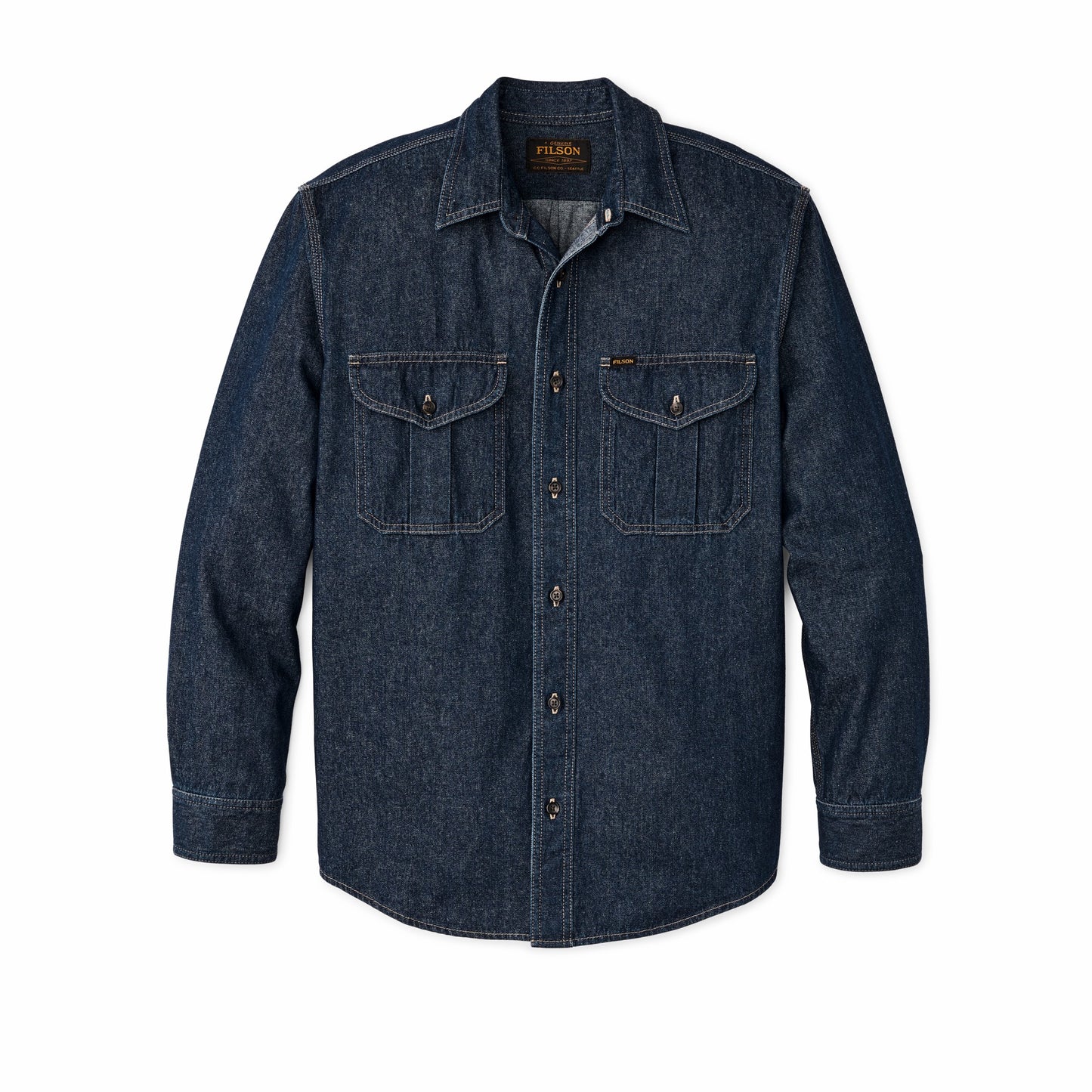 Filson Men Denim Guide Shirt