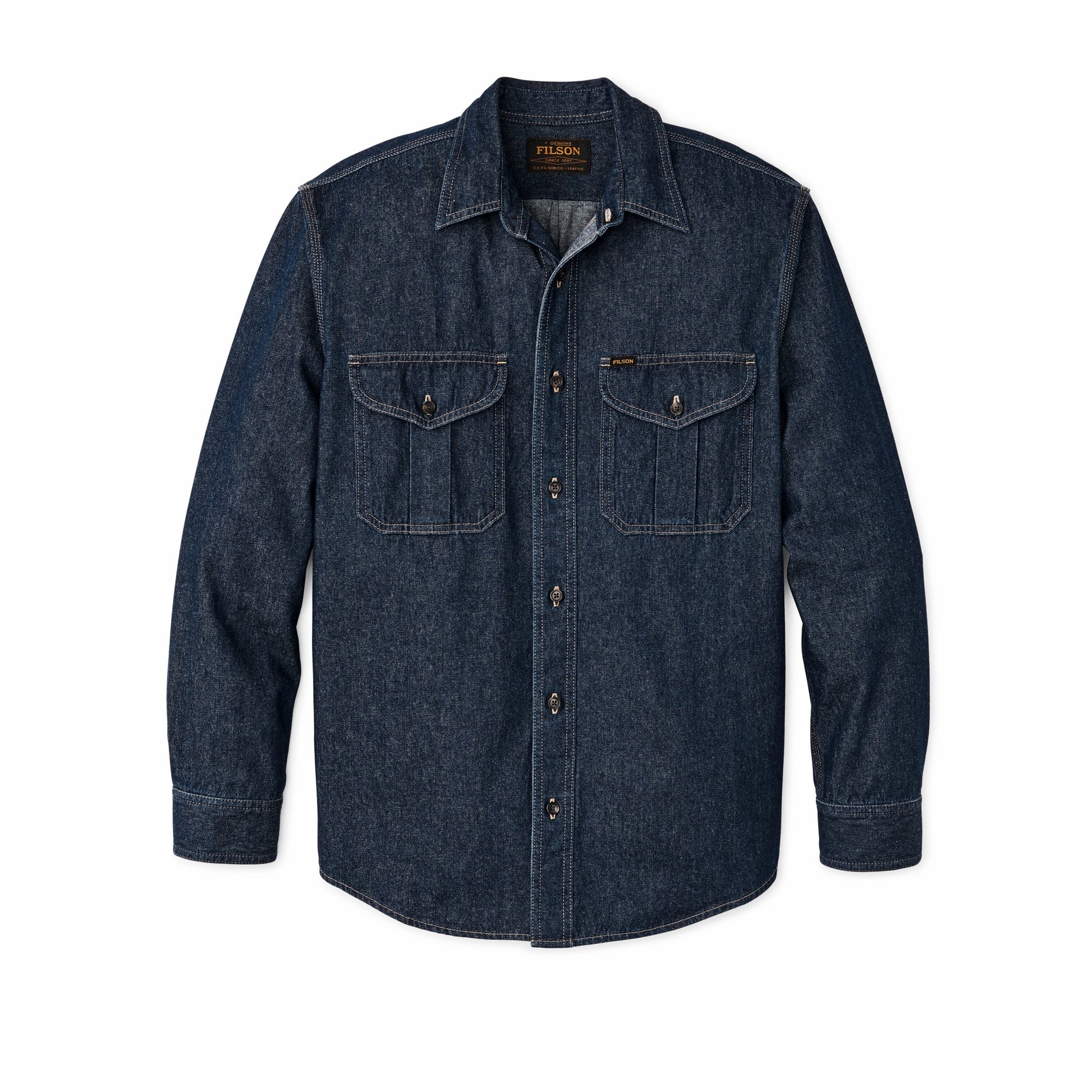 Filson Men Denim Guide Shirt