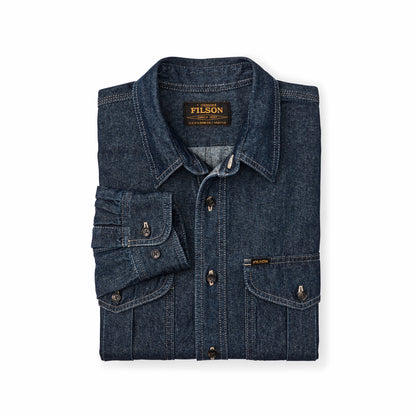 Filson Men Denim Guide Shirt
