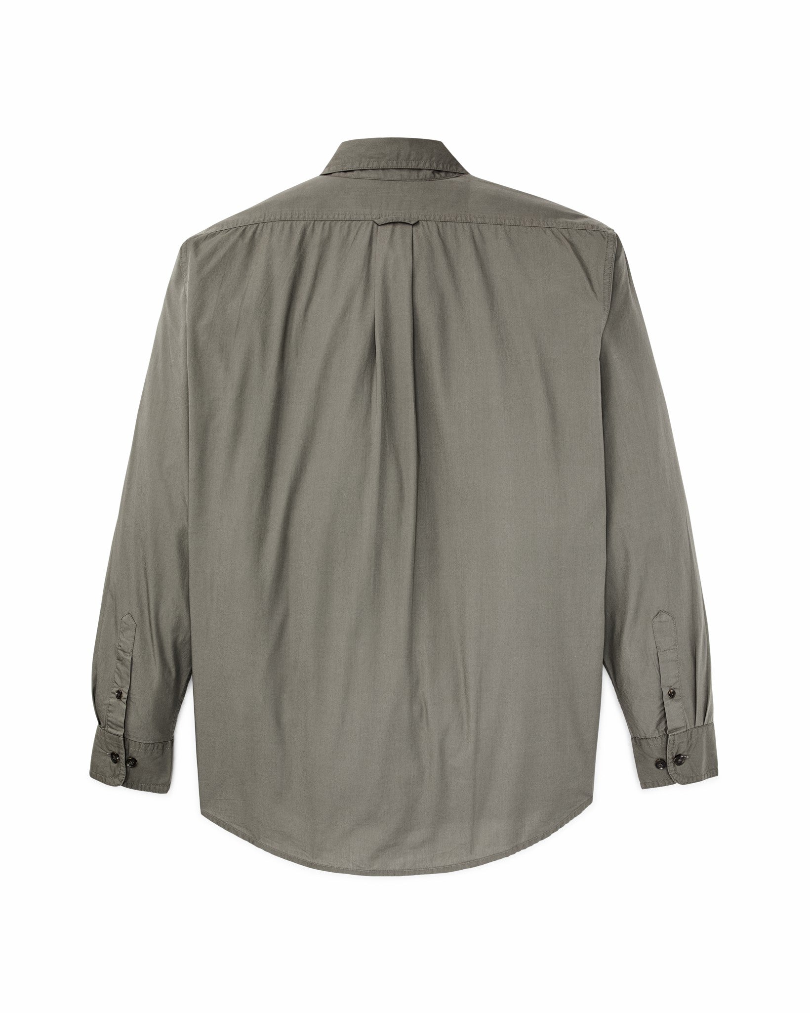 Filson Men Filson's Washed Feather Cloth Shirt - Olive Gray