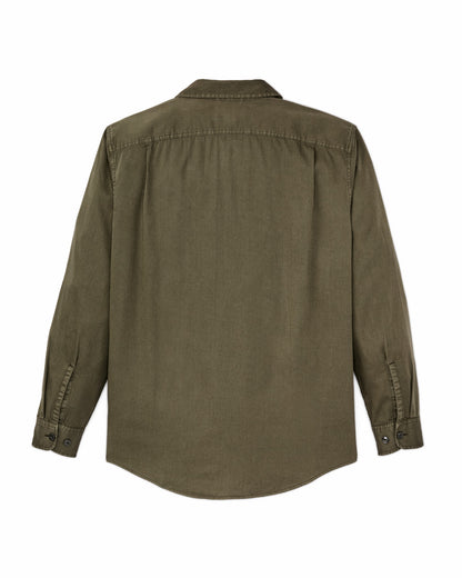Filson Men 4.5-oz. Twill Shirt - Military Olive