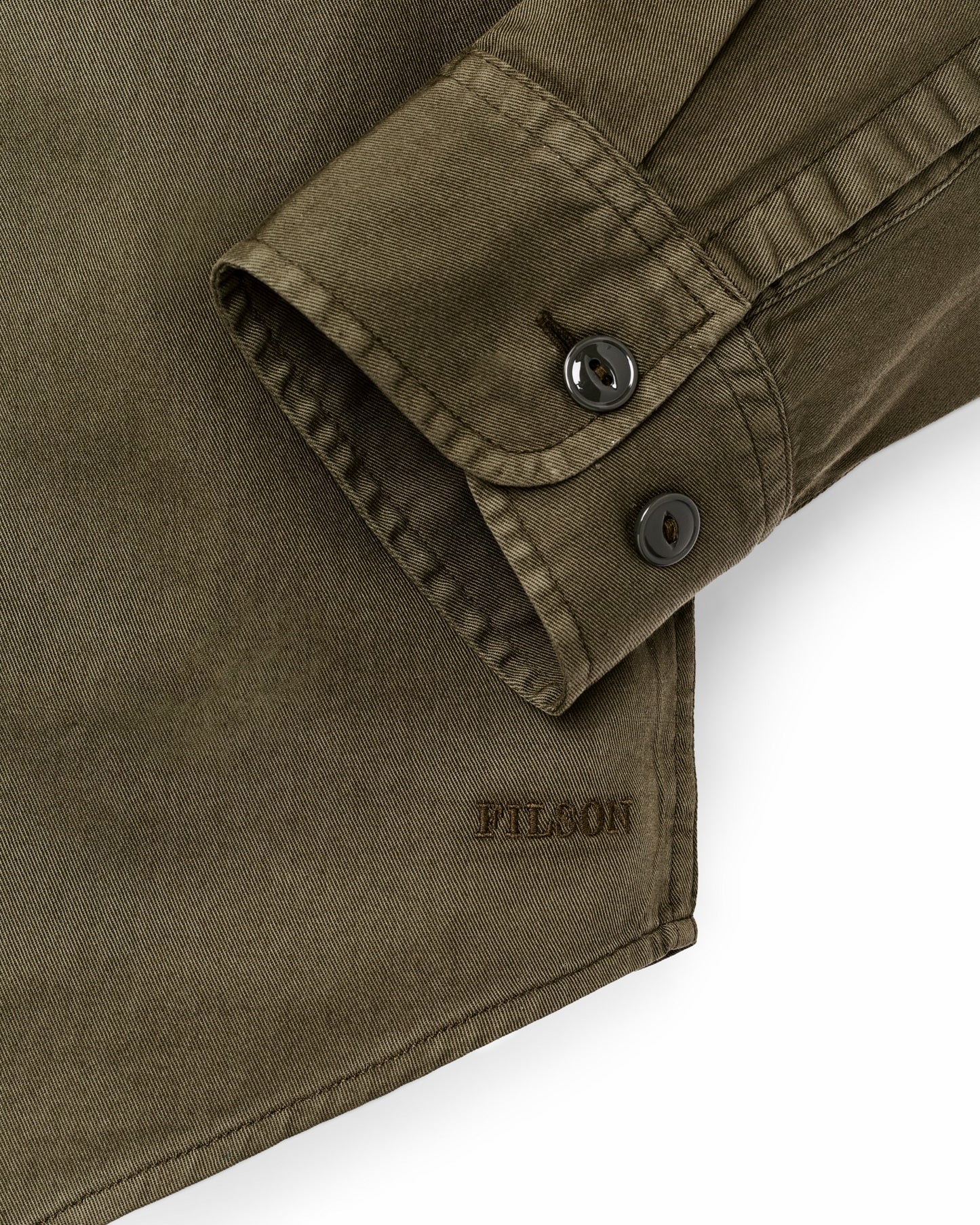 Filson Men 4.5-oz. Twill Shirt - Military Olive