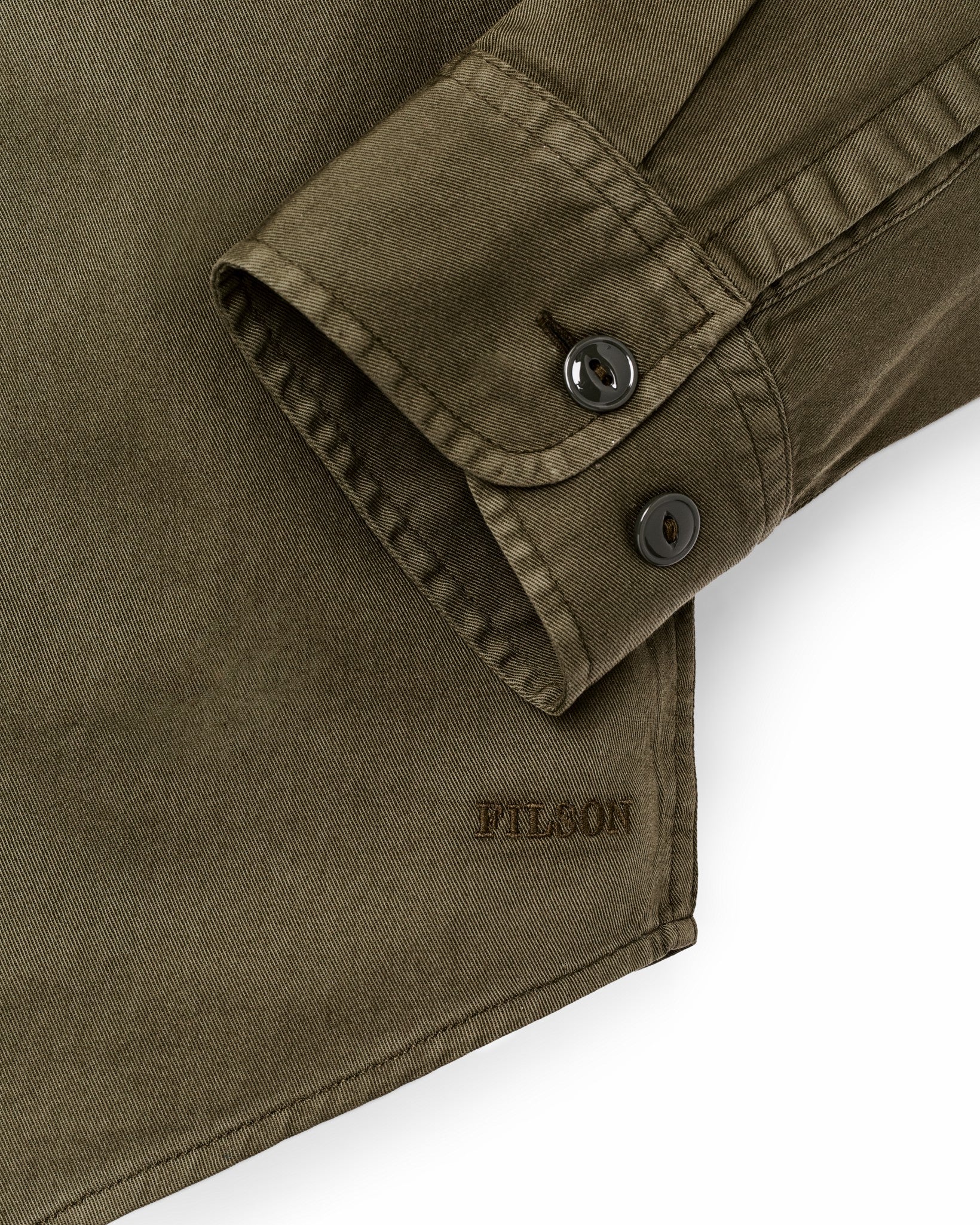Filson Men 4.5-oz. Twill Shirt - Military Olive