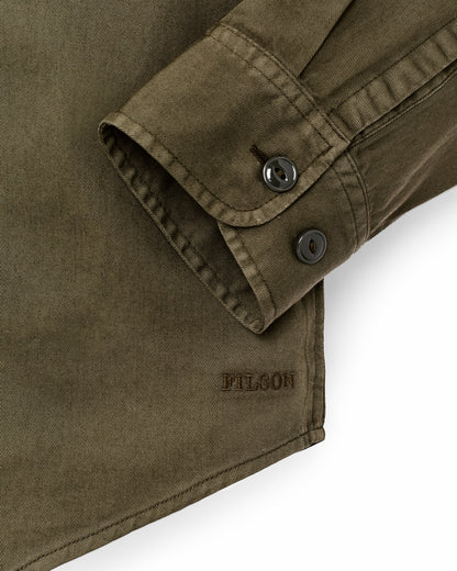 Filson Men 4.5-oz. Twill Shirt - Military Olive