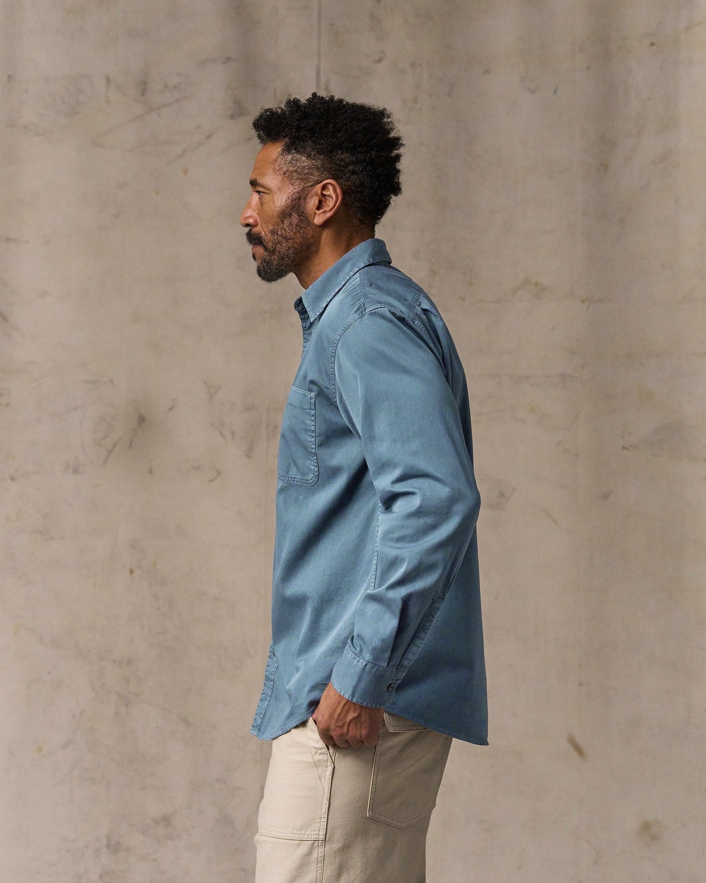 Filson Men 4.5-oz. Twill Shirt - Orion Blue