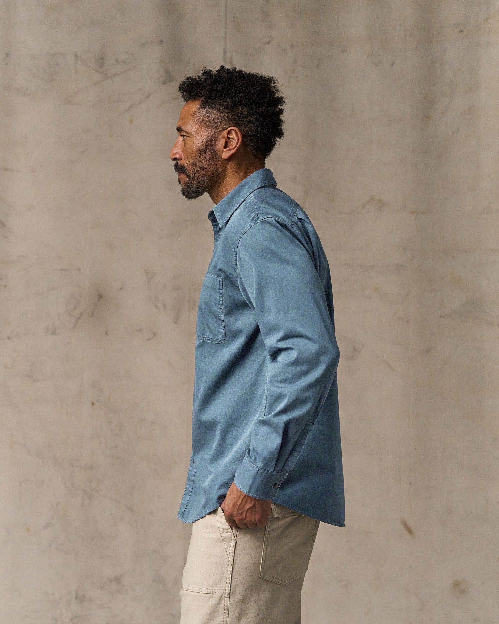 Filson Men 4.5-oz. Twill Shirt - Orion Blue