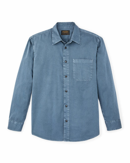 Filson Men 4.5-oz. Twill Shirt - Orion Blue