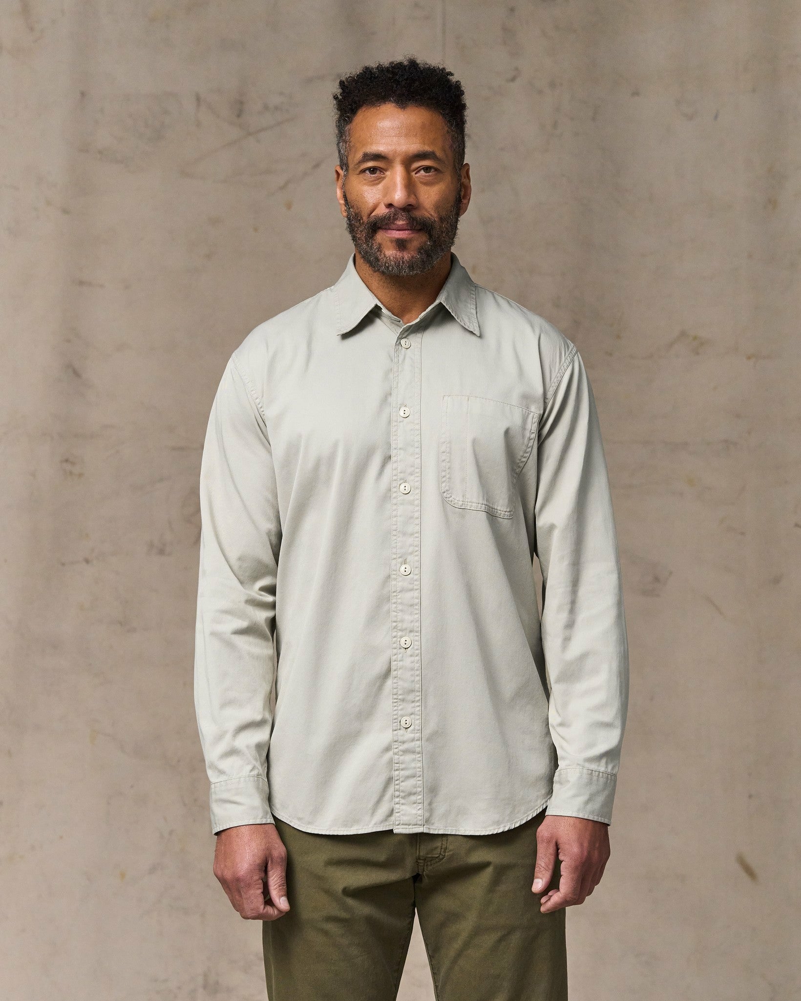 Filson Men 4.5-oz. Twill Shirt - Gray Sky