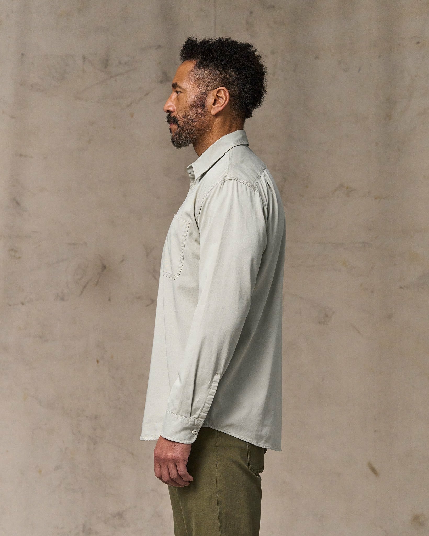 Filson Men 4.5-oz. Twill Shirt - Gray Sky