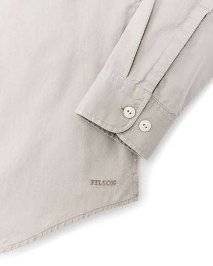 Filson Men 4.5-oz. Twill Shirt - Gray Sky