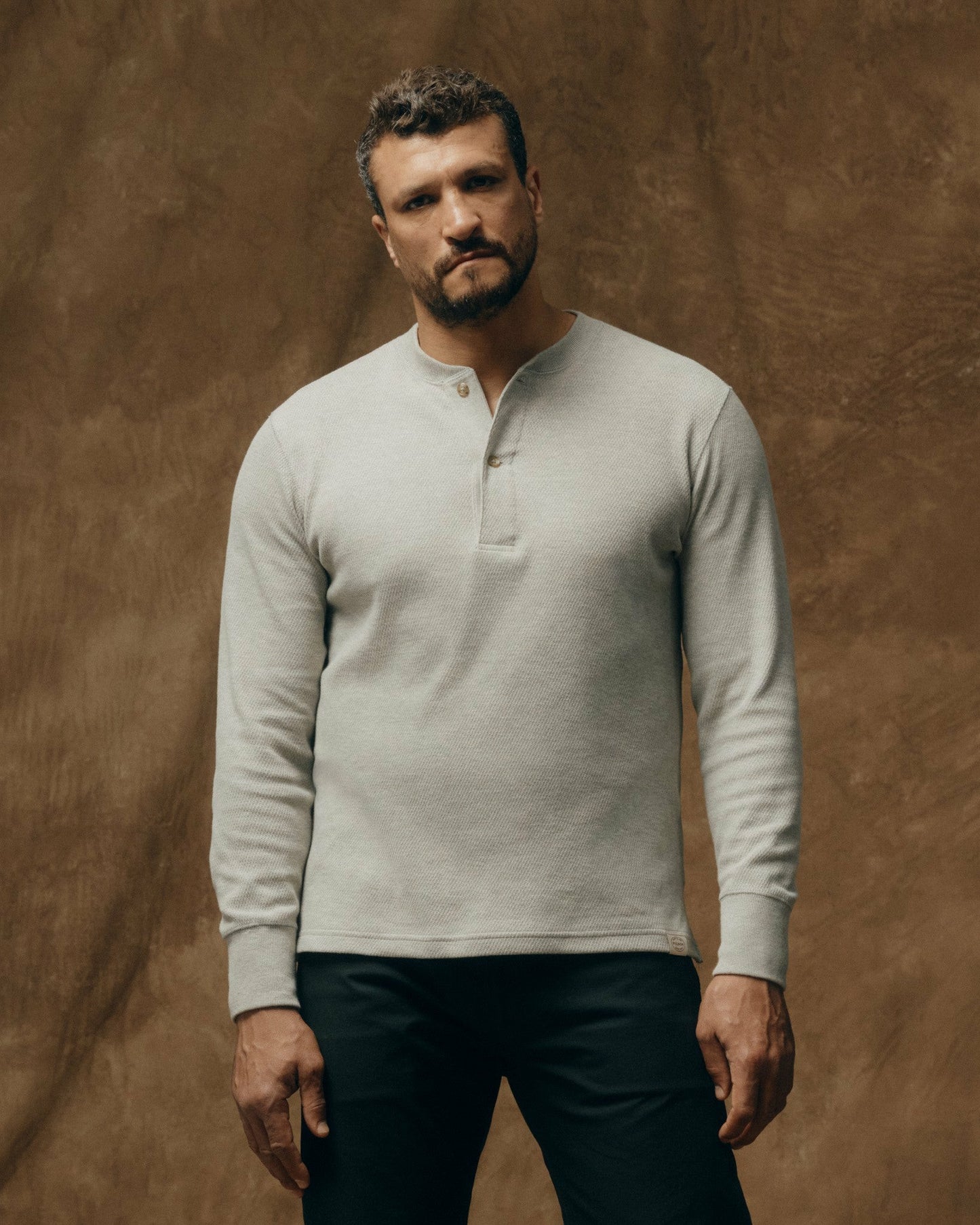 Filson Men Waffle Knit Henley