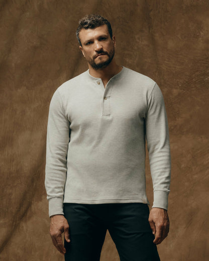 Filson Men Waffle Knit Henley