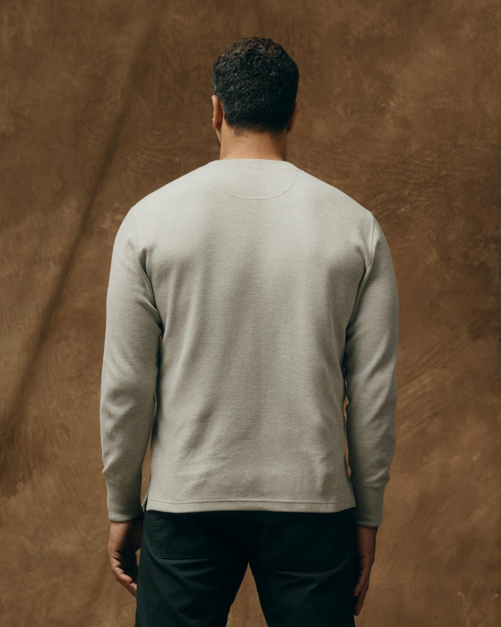 Filson Men Waffle Knit Henley