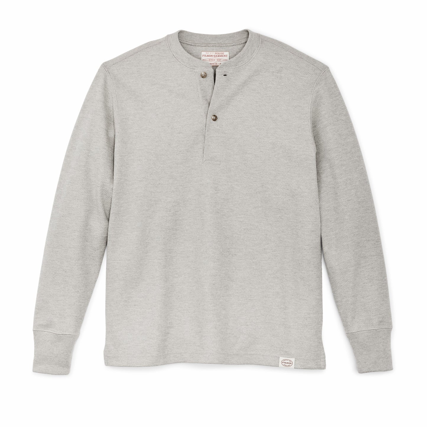 Filson Men Waffle Knit Henley