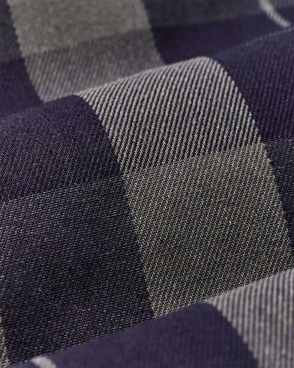 Filson Men Vintage Wash Alaskan Guide Shirt - Indigo / Faded Black
