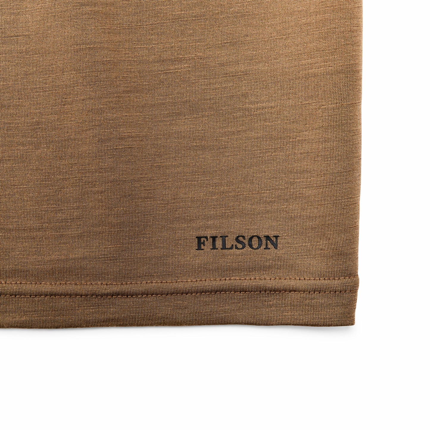 Filson Men Men's 210G Merino Wool Short Sleeve Crewneck Base Layer