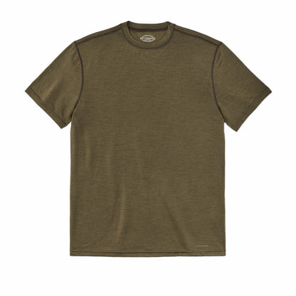 Filson Men Men's 210G Merino Wool Short Sleeve Crewneck Base Layer