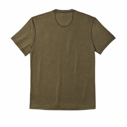 Filson Men Men's 210G Merino Wool Short Sleeve Crewneck Base Layer
