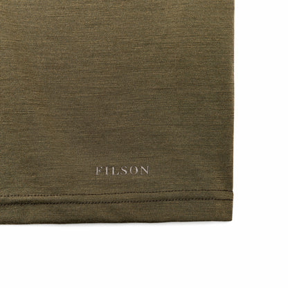 Filson Men Men's 210G Merino Wool Short Sleeve Crewneck Base Layer
