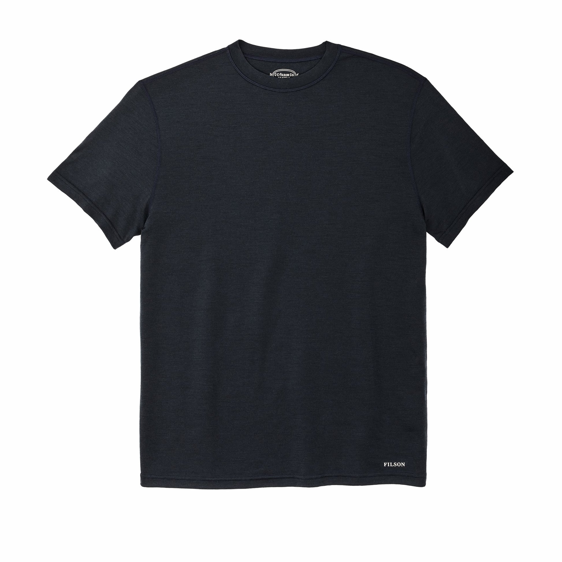 Filson Men Men's 210G Merino Wool Short Sleeve Crewneck Base Layer