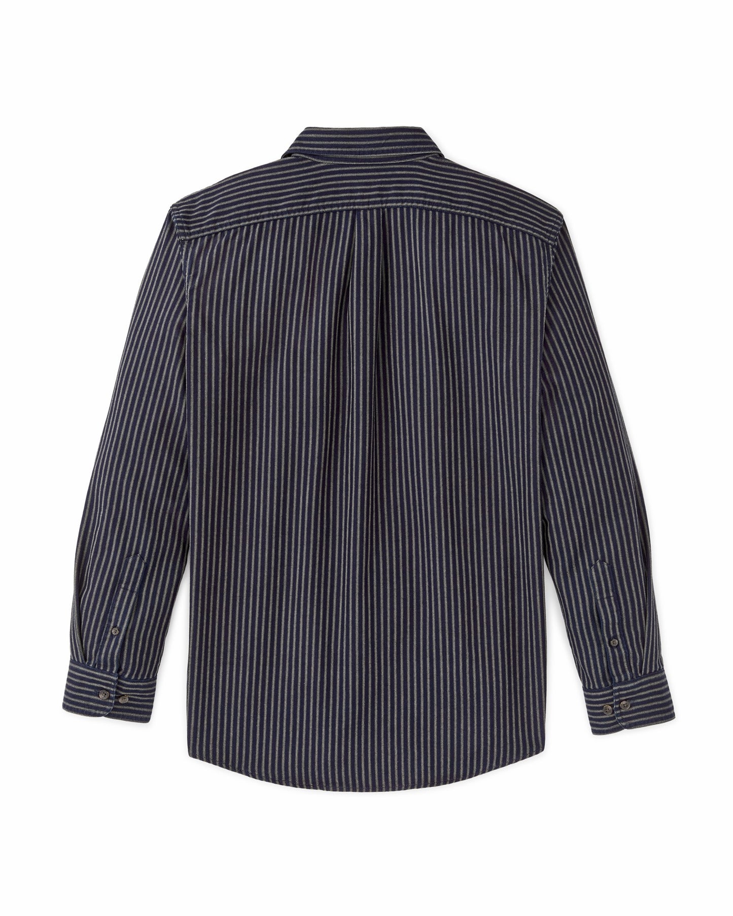 Filson Men Lightweight Alaskan Guide Shirt - Indigo / Ticking Stripe