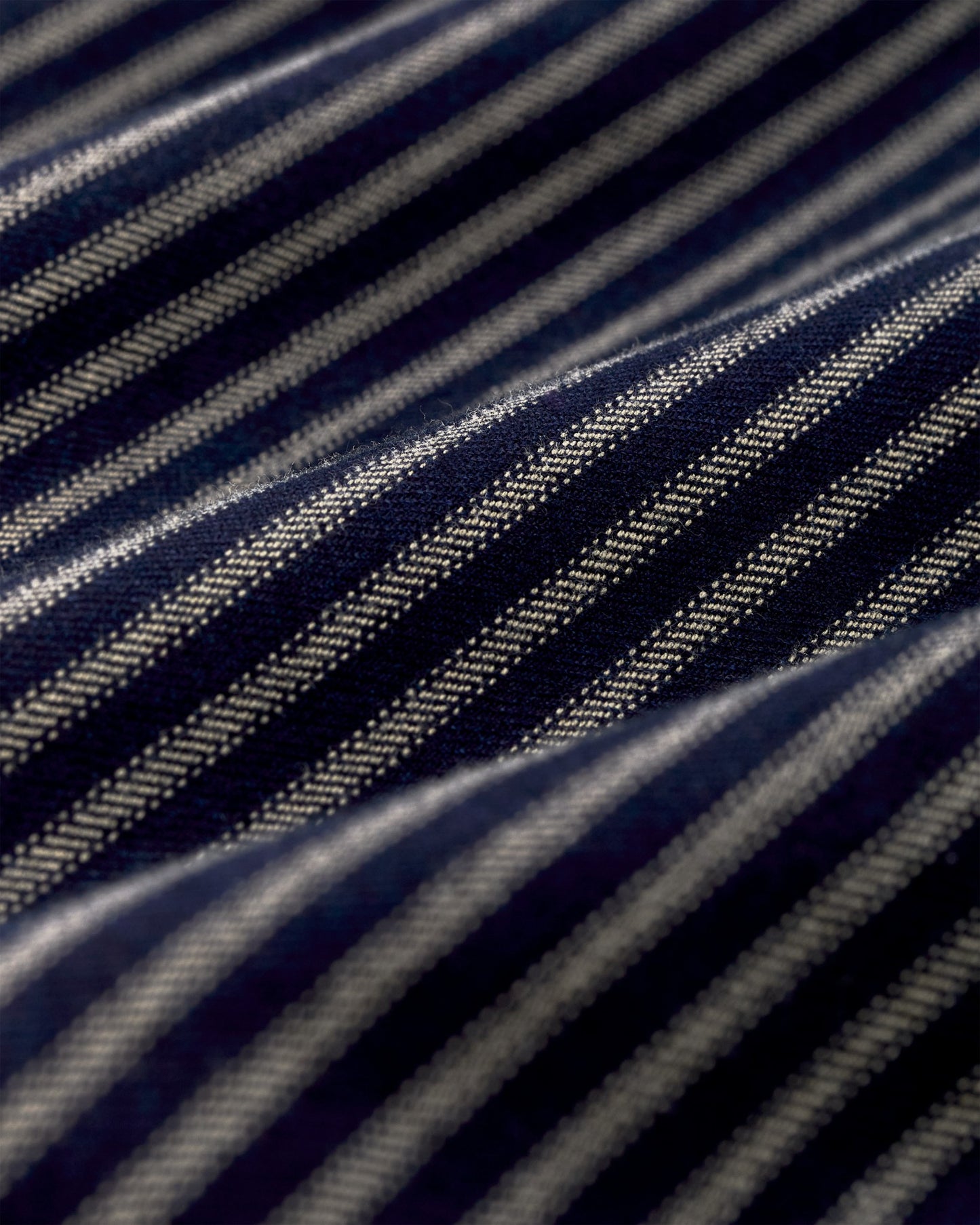 Filson Men Lightweight Alaskan Guide Shirt - Indigo / Ticking Stripe