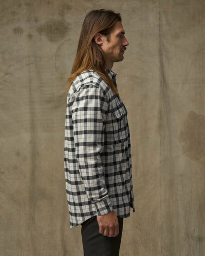 Filson Men Alaskan Guide Shirt - Cream / Peat / Multi Plaid