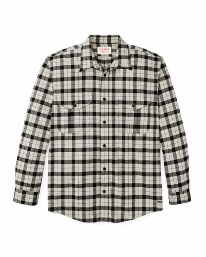 Filson Men Alaskan Guide Shirt - Cream / Peat / Multi Plaid