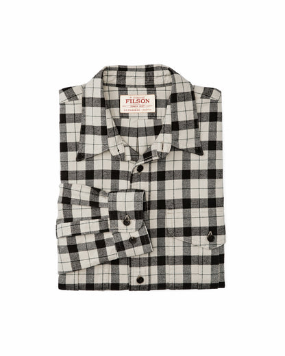 Filson Men Alaskan Guide Shirt - Cream / Peat / Multi Plaid