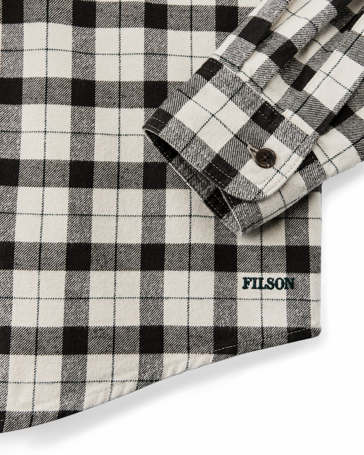 Filson Men Alaskan Guide Shirt - Cream / Peat / Multi Plaid