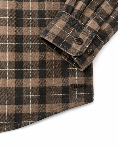 Filson Men Alaskan Guide Shirt - Light Brown / Peat / Multi Plaid