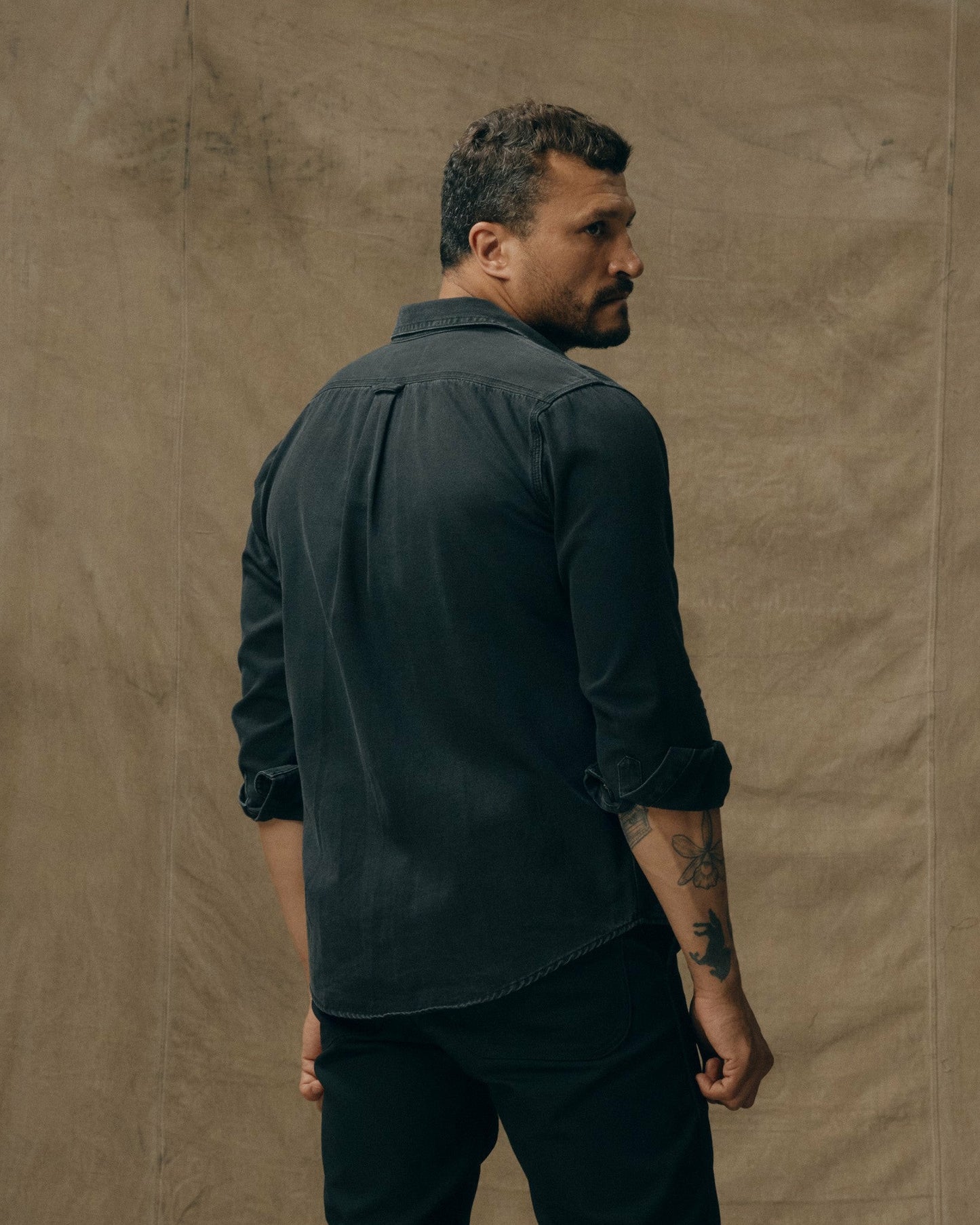 Filson Men Denim Guide Shirt - Black