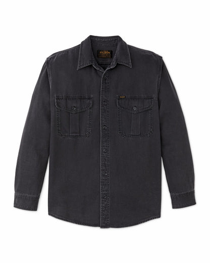 Filson Men Denim Guide Shirt - Black
