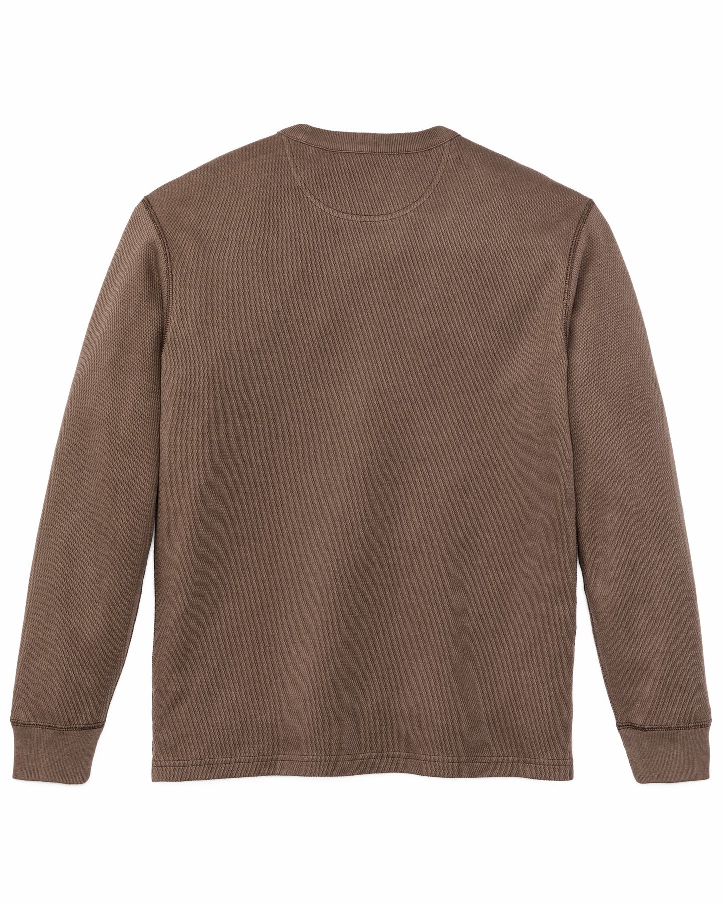 Filson Men Waffle Knit Thermal Crewneck - Brown