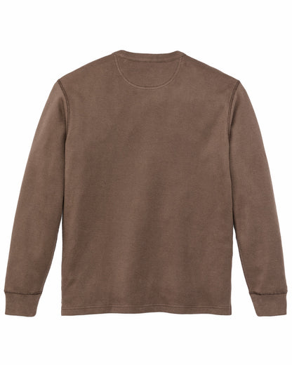 Filson Men Waffle Knit Thermal Crewneck - Brown