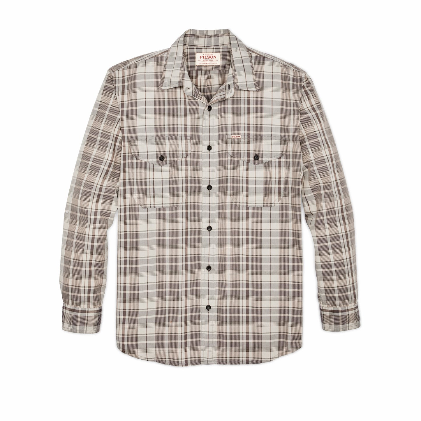 Filson Men Filson's Washed Feather Cloth Shirt
