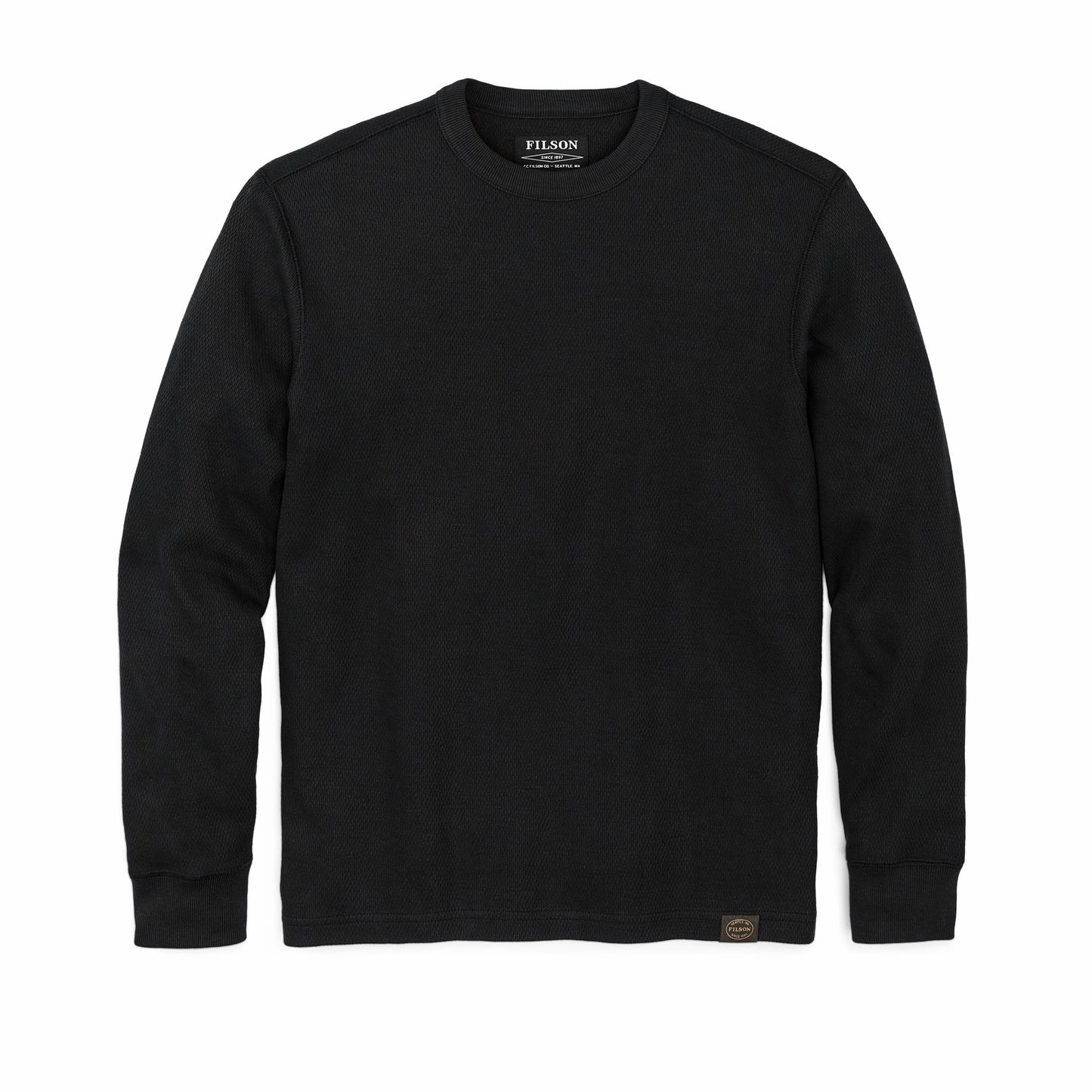 Filson Men Waffle Knit Thermal Crewneck