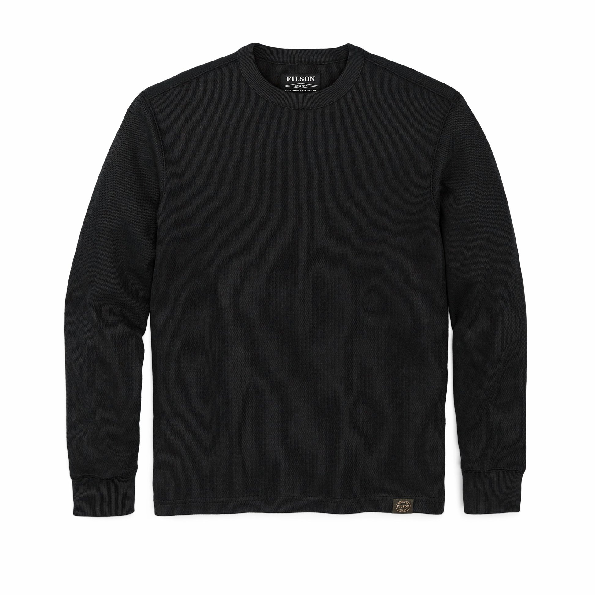 Filson Men Waffle Knit Thermal Crewneck