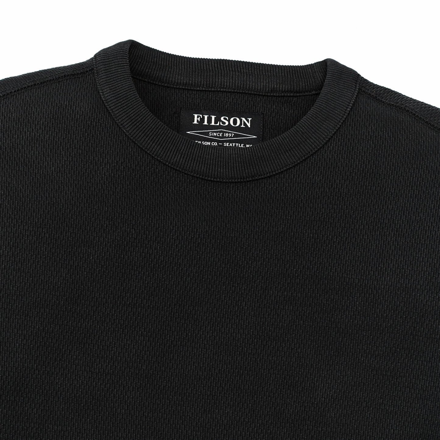 Filson Men Waffle Knit Thermal Crewneck
