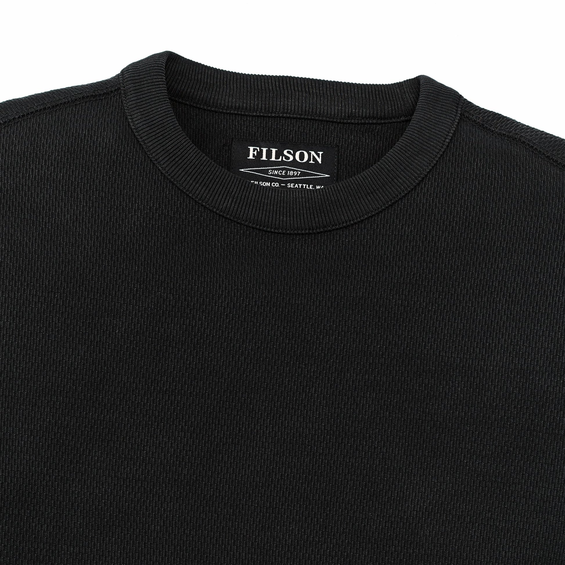Filson Men Waffle Knit Thermal Crewneck