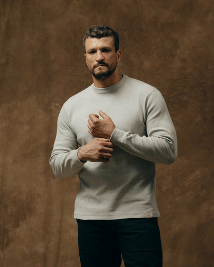 Filson Men Waffle Knit Thermal Crewneck