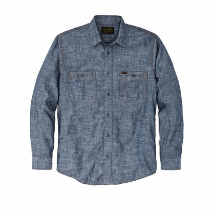 Filson Men Men's Long Sleeve Chambray CPO Shirt