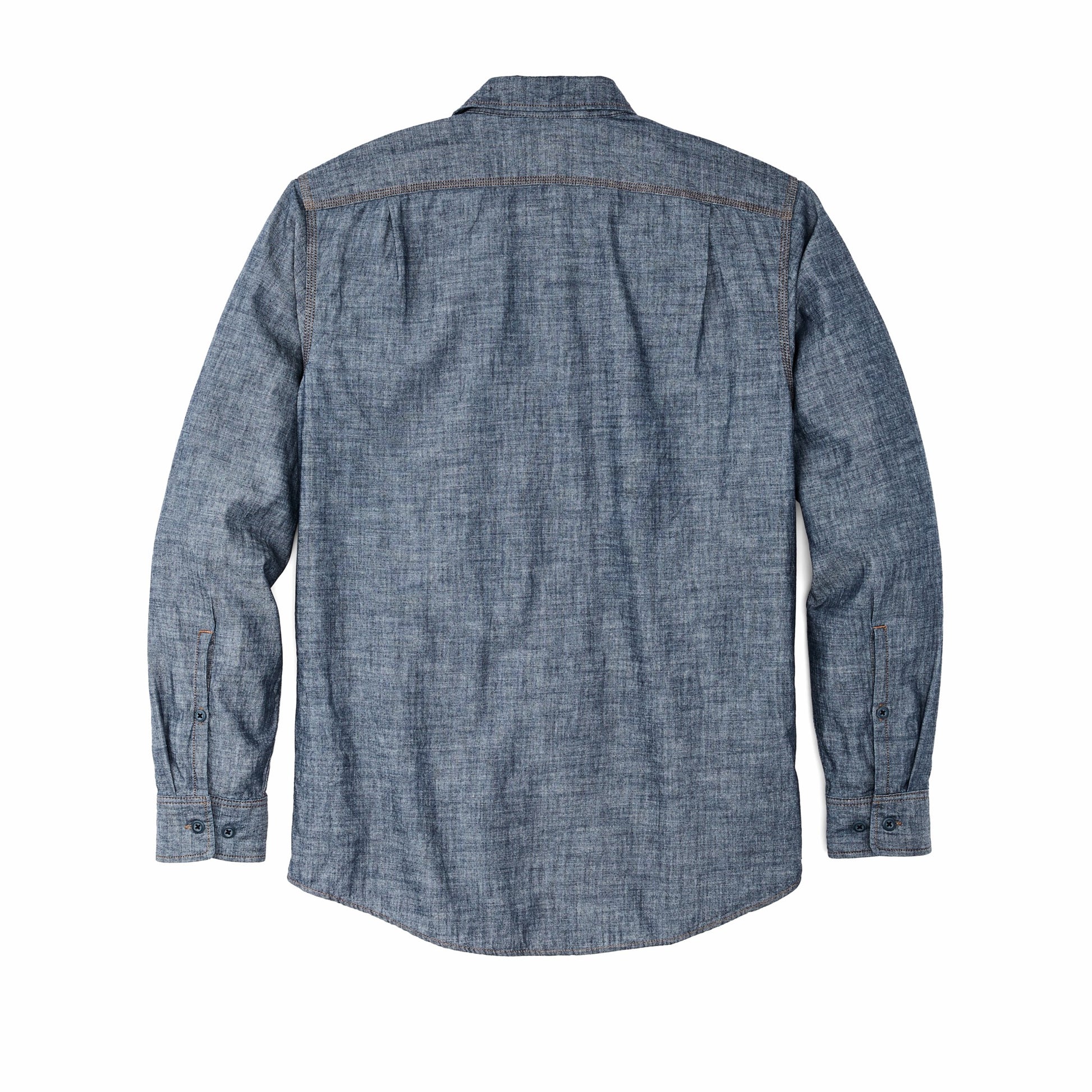 Filson Men Men's Long Sleeve Chambray CPO Shirt