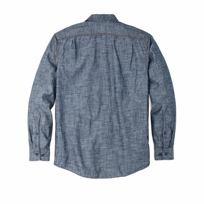 Filson Men Men's Long Sleeve Chambray CPO Shirt