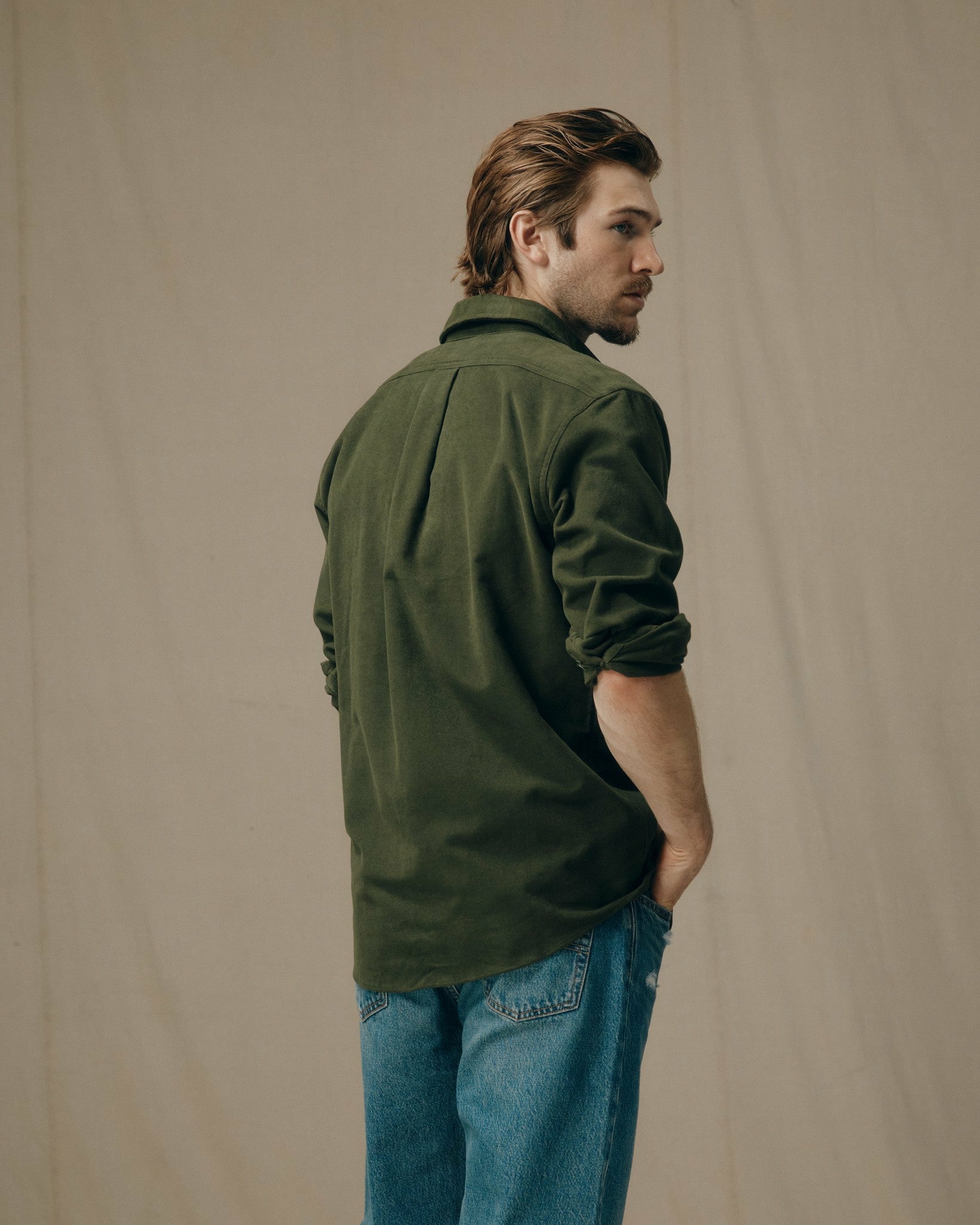 Filson Men Men's Moleskin Seattle Shirt — Button Up Shirt