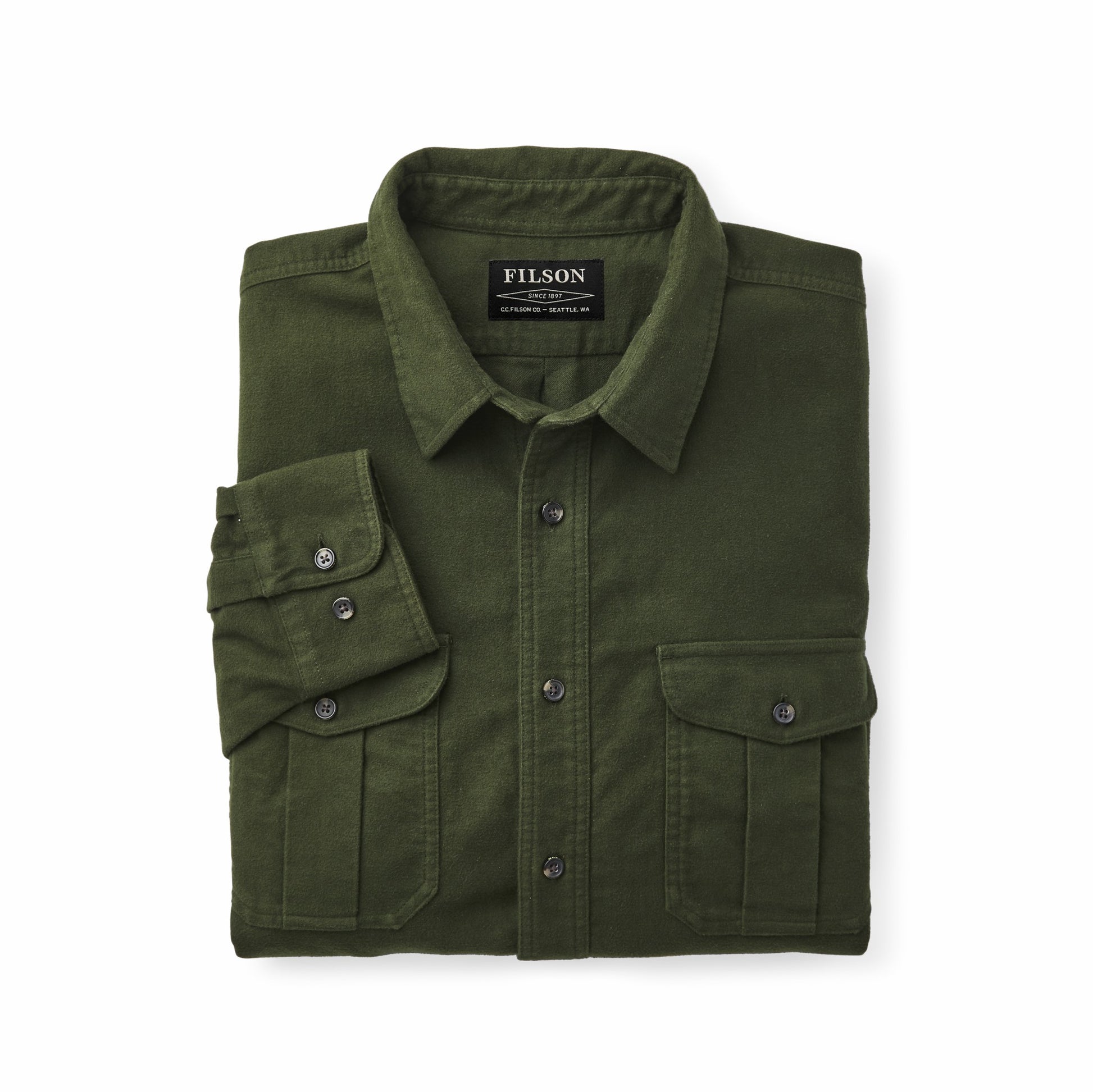 Filson Men Men's Moleskin Seattle Shirt — Button Up Shirt