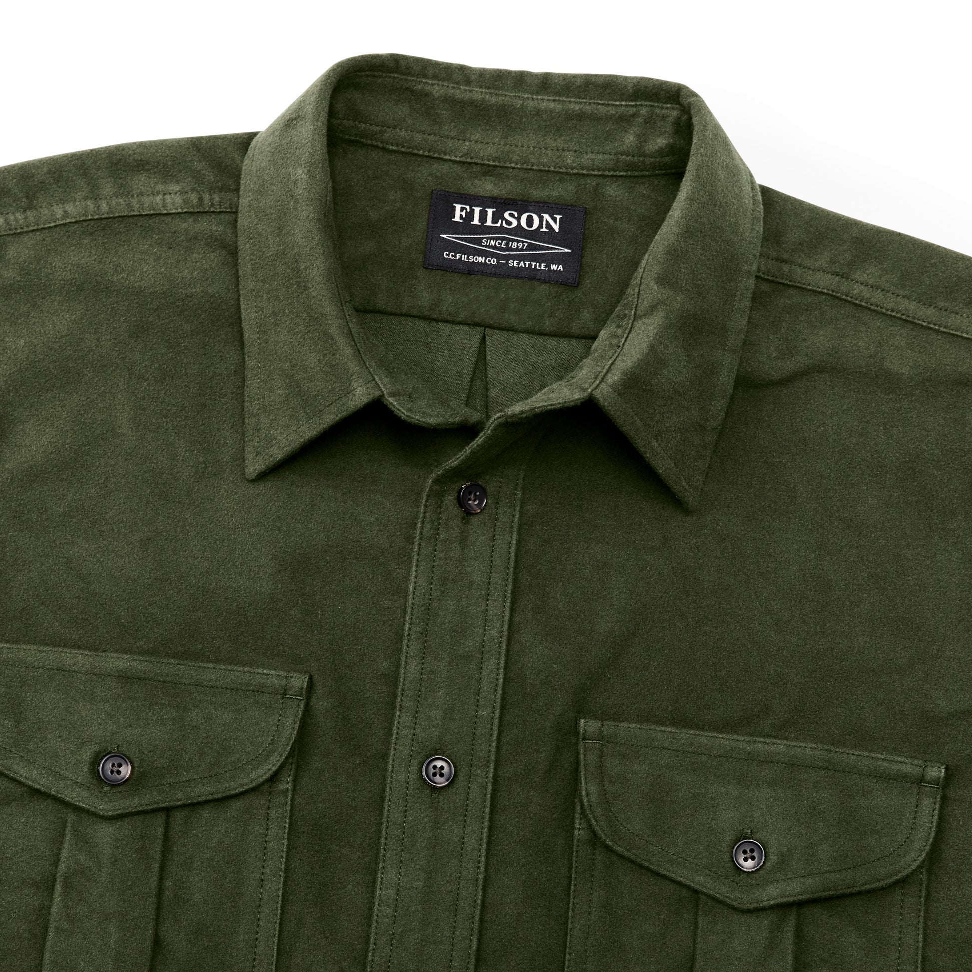 Filson Men Men's Moleskin Seattle Shirt — Button Up Shirt