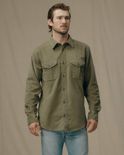 Filson Men Men's Moleskin Seattle Shirt — Button Up Shirt