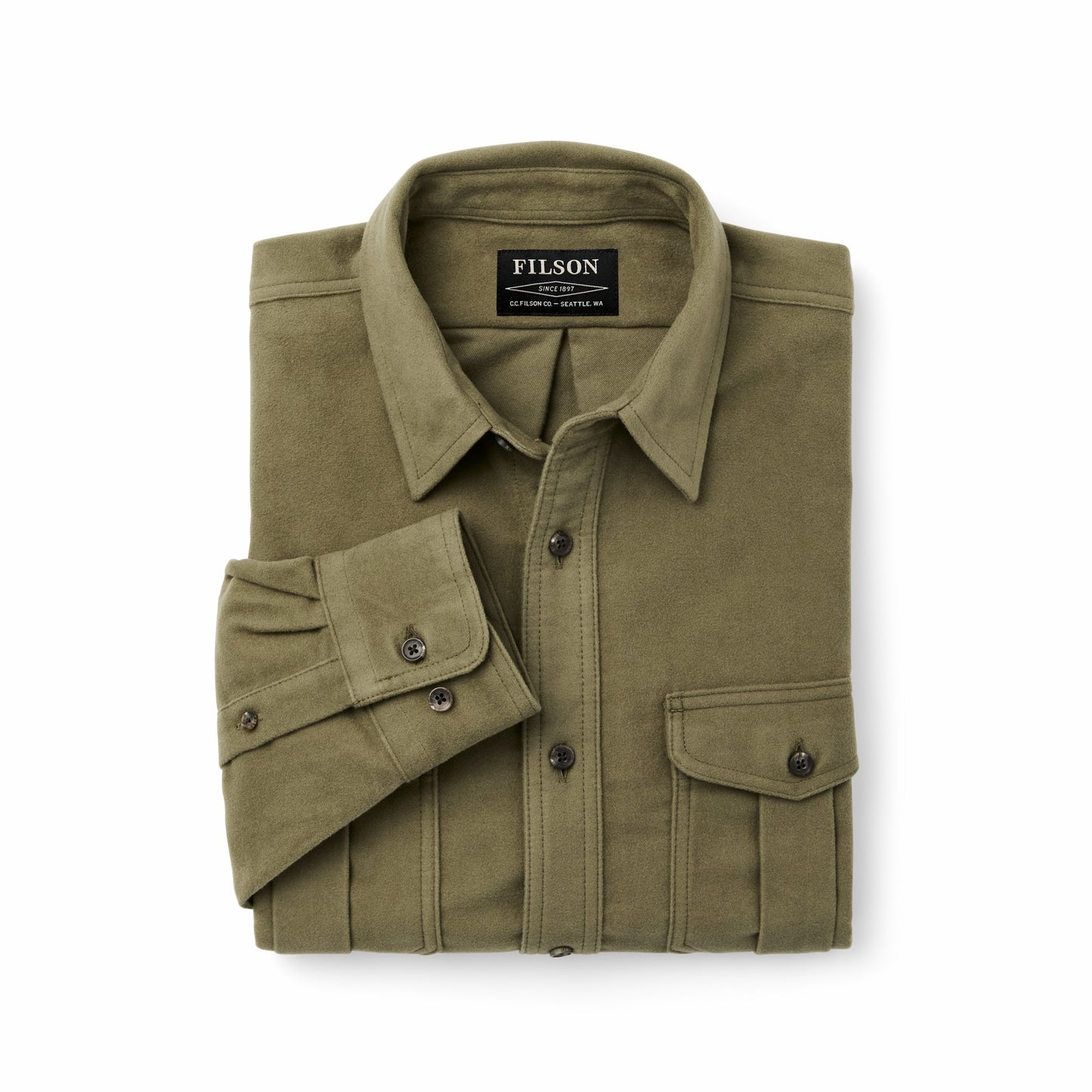 Filson Men Men's Moleskin Seattle Shirt — Button Up Shirt