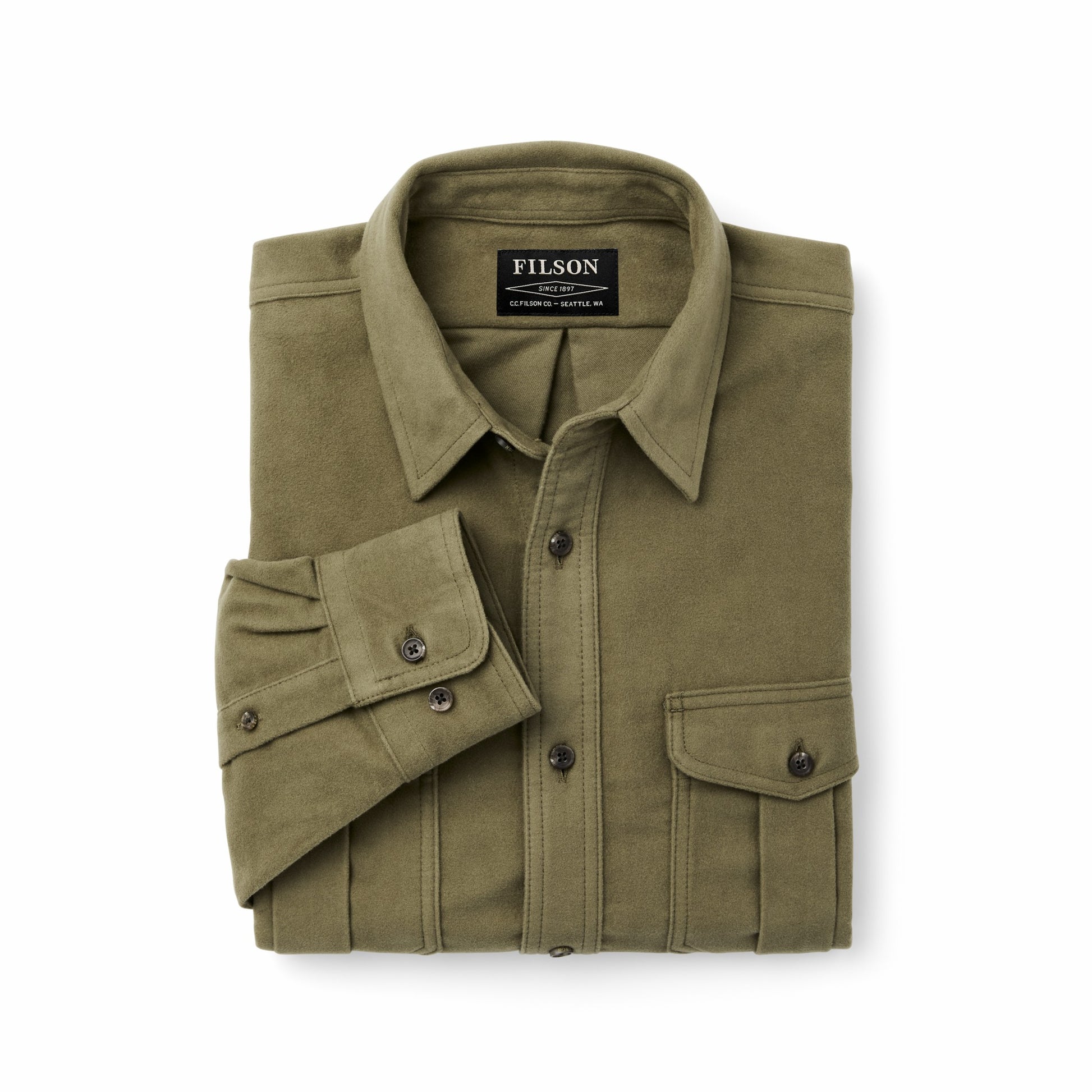 Filson Men Men's Moleskin Seattle Shirt — Button Up Shirt